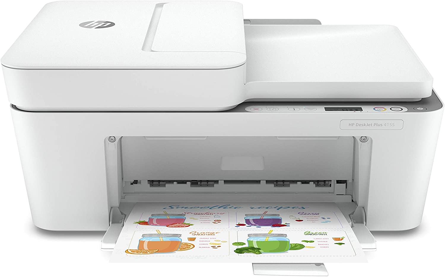 HP DeskJet Plus 4155 Wireless All-in-One Printer | Mobile Print, Scan & Copy | HP Instant Ink Ready | Auto Document Feeder (3XV13A) HP DeskJet Plus 4155 Wireless All-in-One Printer | Mobile Print, Scan & Copy | HP Instant Ink Ready | Auto Document Feeder (3XV13A)